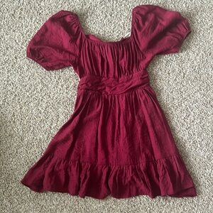 Alter’d Stare Puff Sleeve dress, Size Small